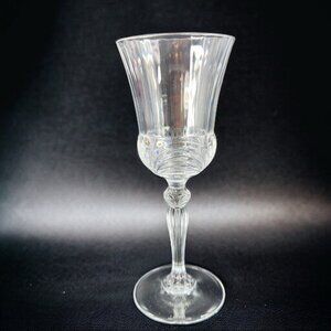 RCR Royal Crystal Rock Clear Fluted Champagne Glasses Aurea Italy Single Glass